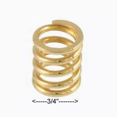 Bigsby® B3G-B5G-B7G Tremolo Arm Spring~3/4" OD x 7/8" Tall~Gold~USA~Brand New image 2