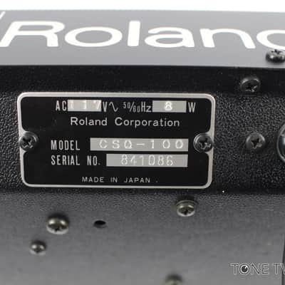 Roland CSQ-100 Digital Sequencer cv gate synthesizer analog VINTAGE SYNTH DEALER image 10
