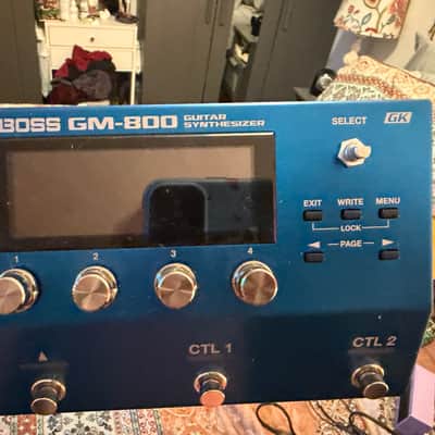 Boss GM-800 Guitar Synthesizer 2023 - Present - Blue image 2