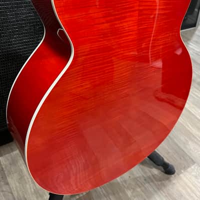 Gretsch G5022CE Rancher Jumbo Cutaway Electric 2010s - Savannah Sunset image 11