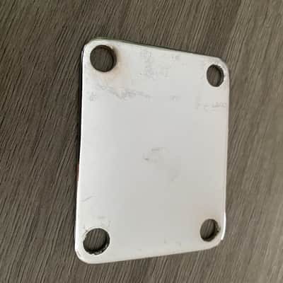 Fender Masterbuilt Custom Shop Neck Plate Masterbuilder Cruz era 2000 Chrome image 14