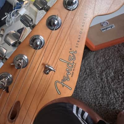2001 Fender American Standard Stratocaster USA • Lake Placid Blue • Maple Neck • OHSC image 7