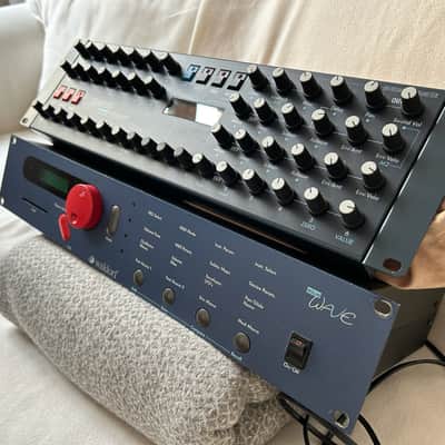 Waldorf Microwave 1 Rev A (CEM 3389 chips) + Stereoping Programmer (discontinued)