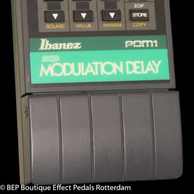 Ibanez PDM1 DCP Modulation Delay s/n 203061 mid 80's as used by Carlos Santana image 2