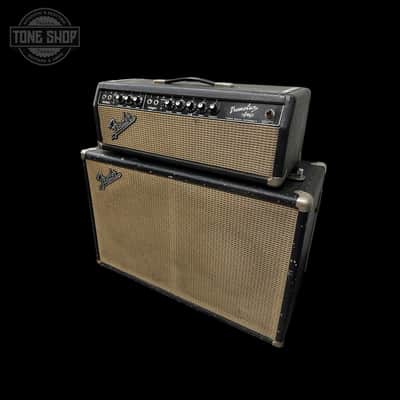 Vintage 1966 Fender Tremolux 35w Guitar Head w/ Matching 2x10 Cab TSU25640 image 2