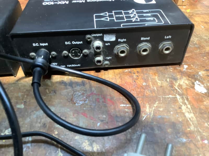 Nakamichi MX-100 Microphone Mixer + PS 100 Power supply | Reverb