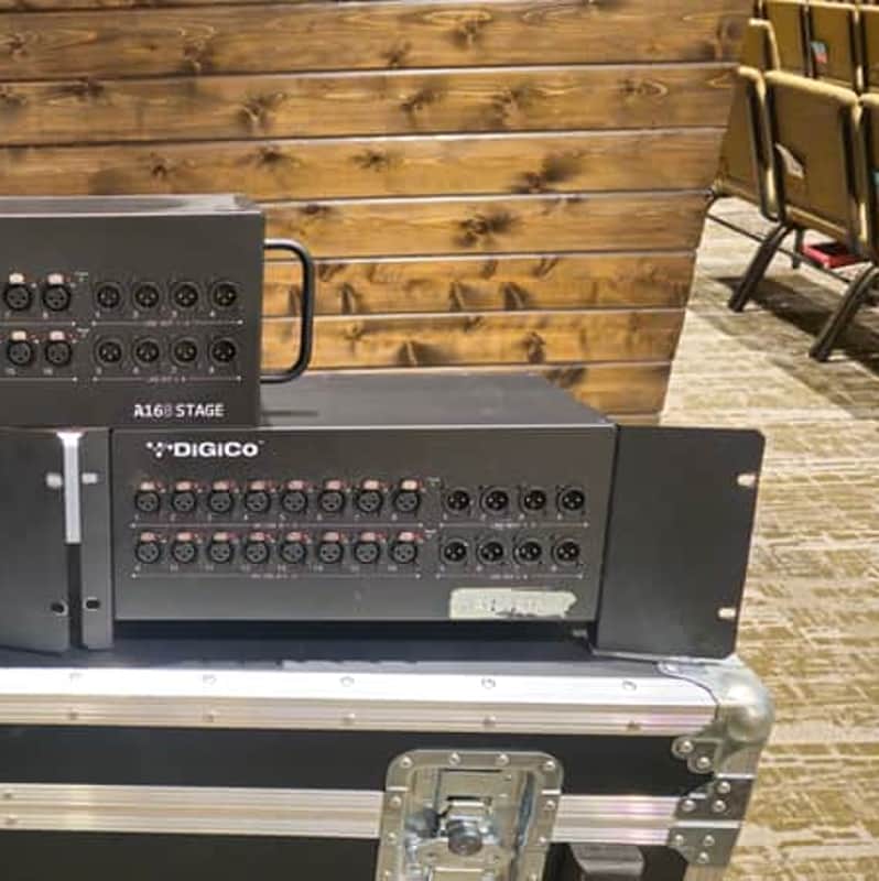 Digico A168 16-in 8-out Stage Box With Rack Ears image 1
