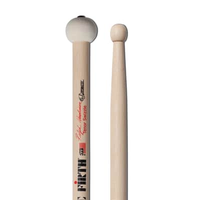 Vic Firth SRHTSW - Corpsmaster Multi-Tenor Sticks Ralph Hardimon Swizzle Signature image 2
