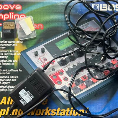 Boss SP-505 Groove Sampling Workstation 2000s - w. box, PSU, and 16mb Smartmedia Card image 4