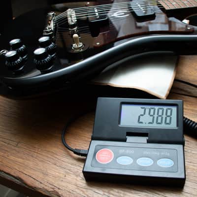 Epiphone Wilshire P-90 Electric Guitar - Ebony - Preowned image 8
