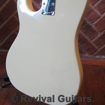 1970's Vintage Made in Japan Angelica Deluxe Tele Bass, all original with Case image 16