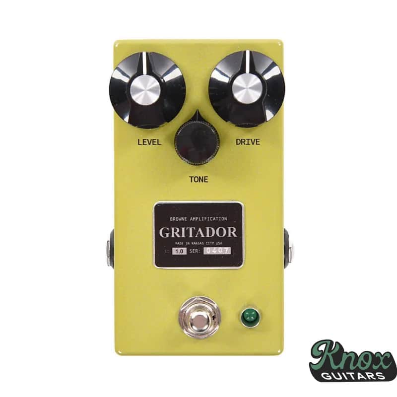 Browne Amplification Gritador Classic Overdrive 2023 - Present - Green image 1
