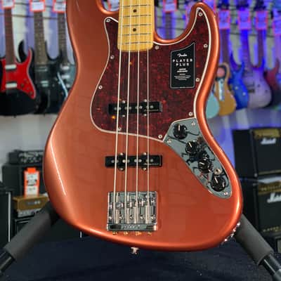 Fender Player Plus Active Jazz Bass - Aged Candy Apple Red with Maple Fingerboard *FREE PLEK WITH PURCHASE*! 672 image 1