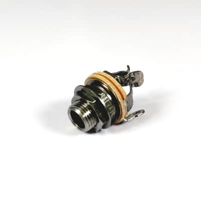 Pure Tone Multi contact Mono 1/4" Output jack, Black Nickel* PTT1BN No More Crackle!