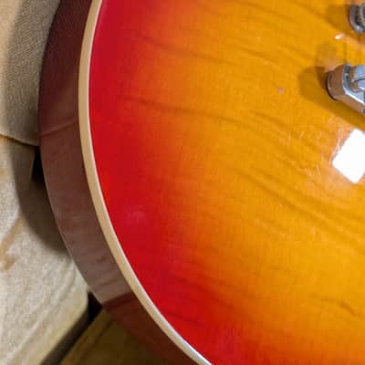 Epiphone Les Paul Standard Plus Top 2009 - Heritage Cherry Sunburst image 8