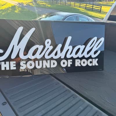 Rare Marshall 3D Store display sign 80’s image 2