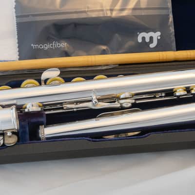 Sankyo Prima Etude Flute *Sankyo Silver headjoint *Made in Japan *Overhauled New Pads image 7