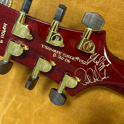 2006 PRS Paul Reed Smith Custom 22 10th Anniversary Private Stock Ruby Red image 15
