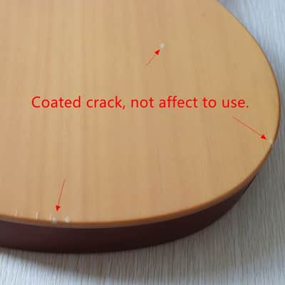 guitar body okoume wood classic guitar barrel image 6