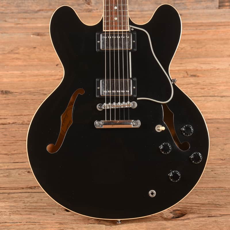 Gibson ES-335 Dot Ebony 2002 image 1