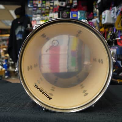 Ludwig Rocker Series 10" Tom - Deep Blue Wrap | 8x10" New Aquarian Drum Heads! image 7