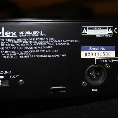 Avlex SPX-2/ Dual Channel 31 Band EQ image 6