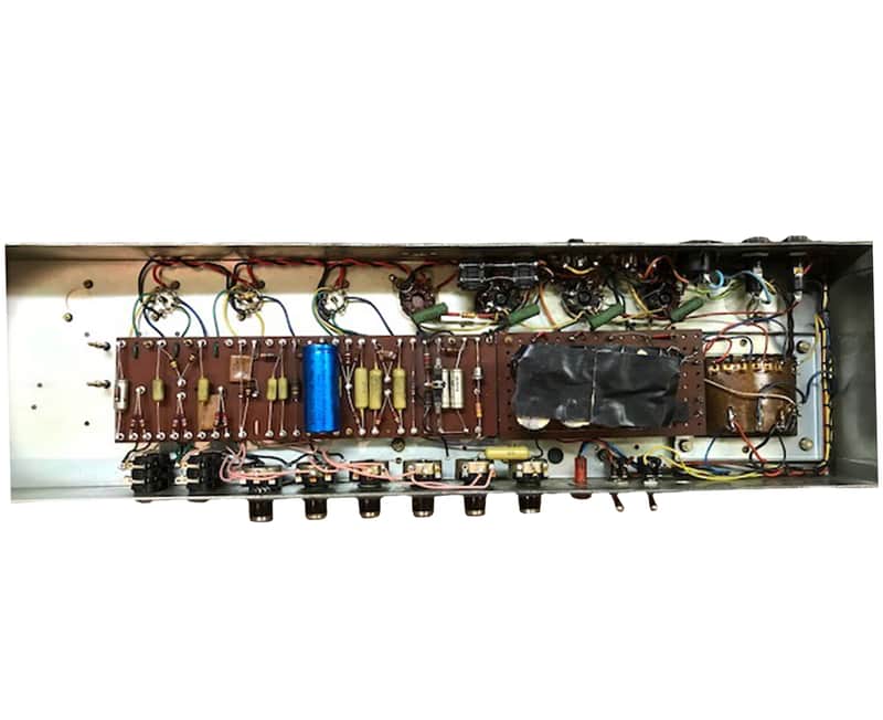Marshall JTM100 "Black Flag" 1959 Super Lead 2-Channel 100-Watt Guitar Amp Head 1965 - 1967 image 4