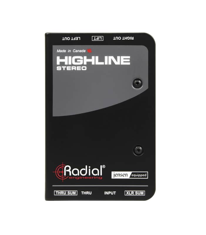 Radial Engineering Highline Stereo 2-Channel Passive Line Isolator image 1