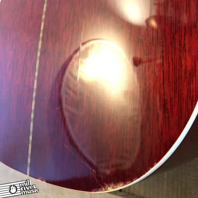Samick Greg Bennett D-5 Dreadnought Acoustic Guitar Natural image 10