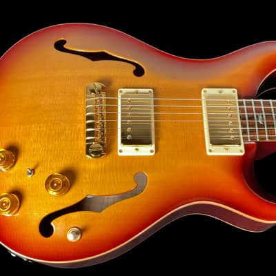 2002 Paul Reed Smith PRS Archtop Thick Hollowbody Artist Package Brazilian w Piezo ~Tobacco Sunburst image 1