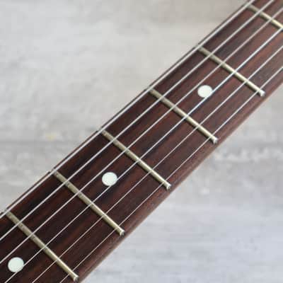1985 Squier Japan ST314-60 Contemporary Series Medium Scale Stratocaster (Candy Apple Red) image 9