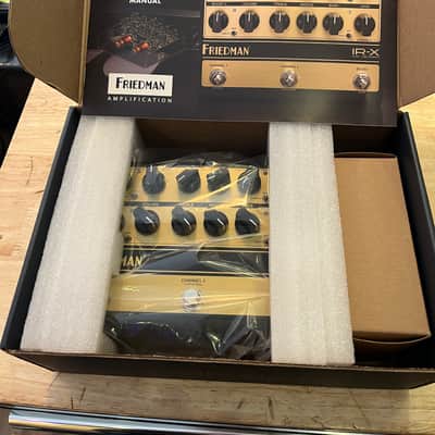 Friedman IR-X Dual Tube Preamp 2023 - Present - Gold / Black image 2