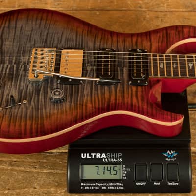 PRS SE Studio - Charcoal Cherry Burst image 8
