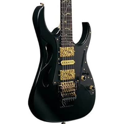 Ibanez PIA3761 Steve Vai Signature Electric Guitar - Onyx Black image 8