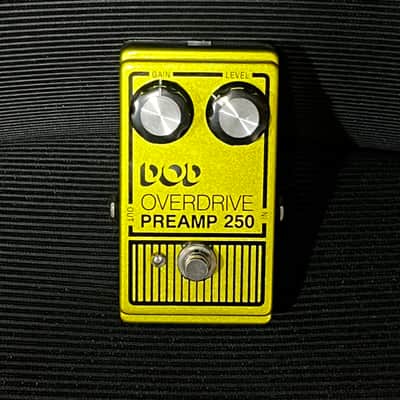 DOD Overdrive Preamp 250 Reissue 1995 - Present - Yellow image 1