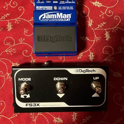 Digitech JamMan Solo XT Looper and FS3X Footswitch Bundle image 1