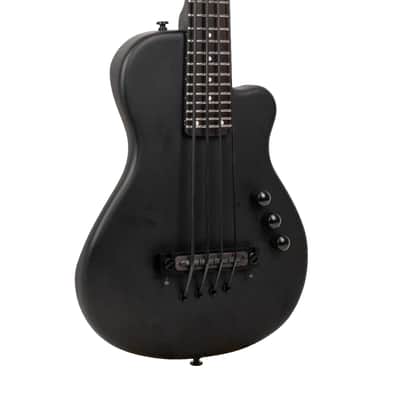 Gold Tone ME-Bass Black Edition 23-Inch Scale Electric MicroBass with Gig Bag (Limited) image 1