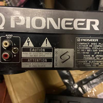 2 Pioneer CDJ-500II Limited Professional Compact Disc Player image 5