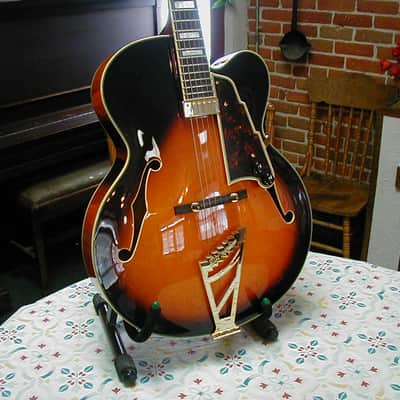 D'Angelico Excel EXL-1 Hollow Body Archtop 2010s - Vintage Sunburst image 2