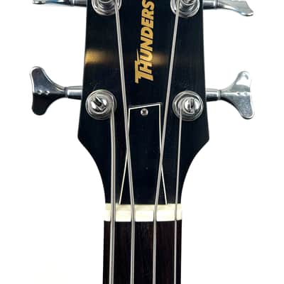Rock N Roll Relics Thunders Bass 2025 - Blue Metallic Leopard Print image 5