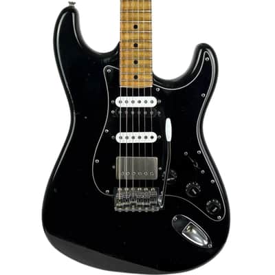 Greco SE450 Scalloped Stratocaster 1980 - Black image 1