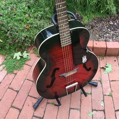 Excellent Harmony Model H950 Monterey Leader 1965 Red Burst image 2