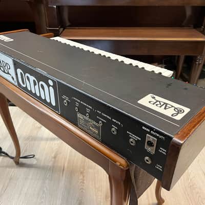 ARP Omni Polyphonic Analog Synthesizer 1975 - 1977 - Black image 3