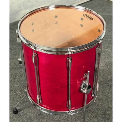 Used Vintage Pearl BLX 6pc Drum Set Sequoia Red - Very Good image 13
