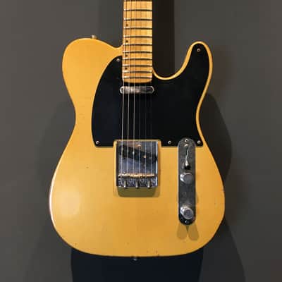 Made to Order - FRANCHIN Mars guitar Relic Aged 100% Nitro Lacquer (Butterscotch/ Sunburst/ Black/ White/ Blue/ Green/ Yellow/ Red/ Pink/ Burgundy/ Purple/ Gold/ Silver, etc.) Telecaster-Tele-T-Style Made in Italy image 11