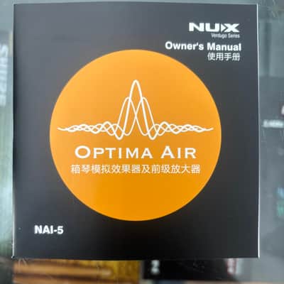NuX NAI-5 OPTIMA AIR Acoustic Simulator & IR Louder image 5