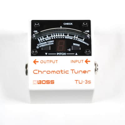 Used Boss TU-3S Chromatic Mini Guitar Pedal Tuner image 1