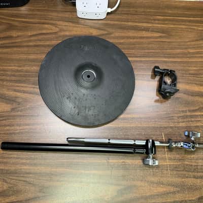 Roland CY-12C Dual-Trigger V-Cymbal V-Drum w/Boom Cymbal Arm & Clamp - K9H8393 image 1