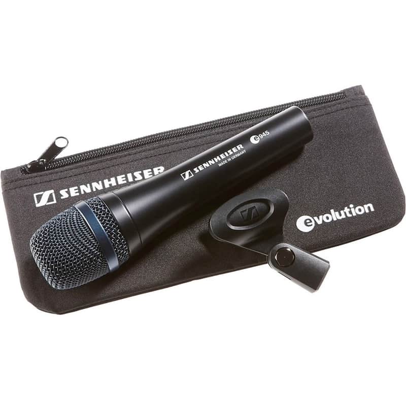 Sennheiser e945 Handheld Supercardioid Dynamic Vocal Microphone 2003 - Present - Black image 1
