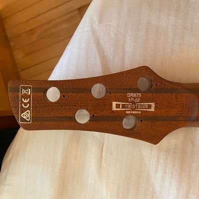 Genuine Ibanez SR875-ALG 2019 5 string bass replacement neck image 5
